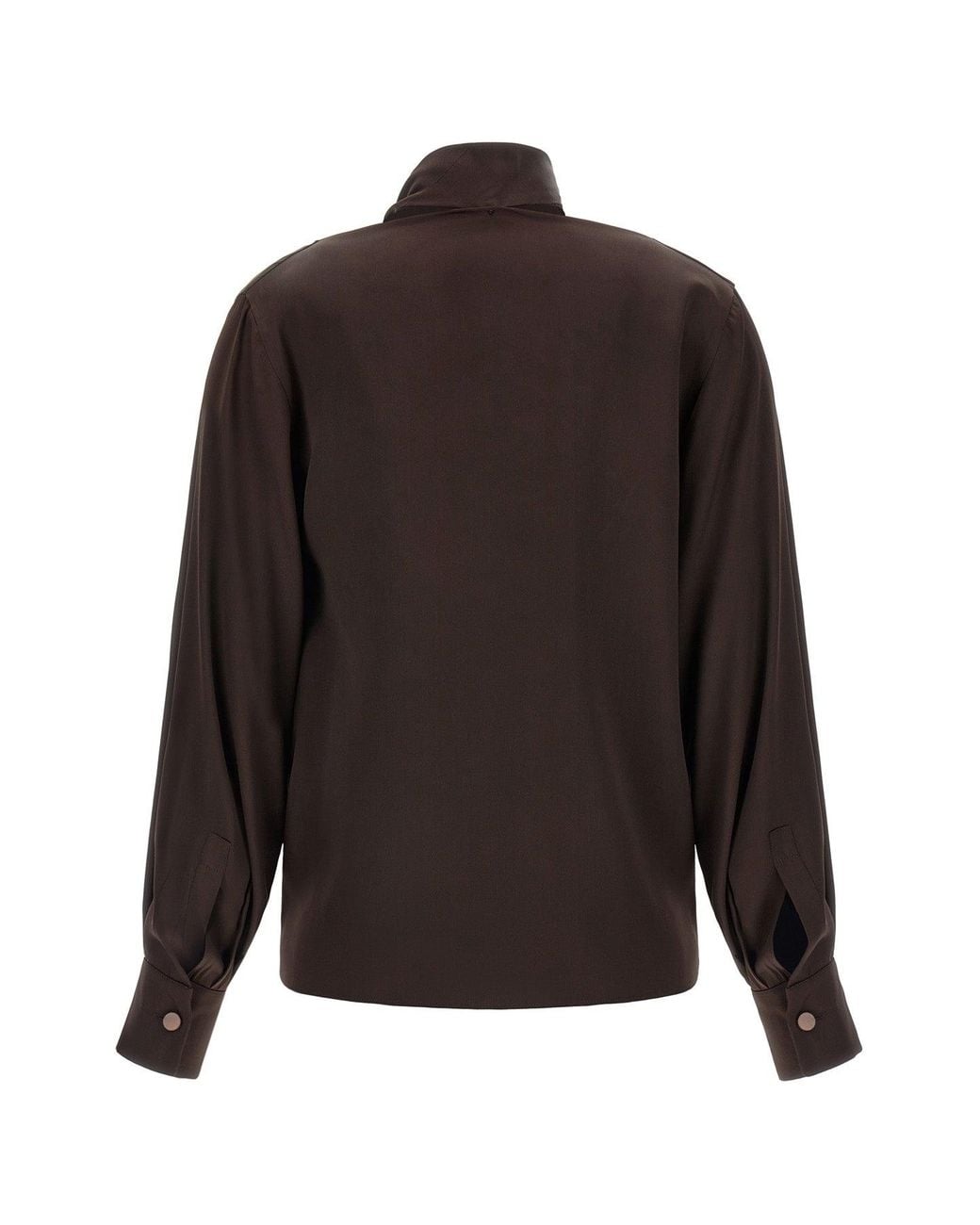 Max Mara Brown Blouse 'Fiocchi'