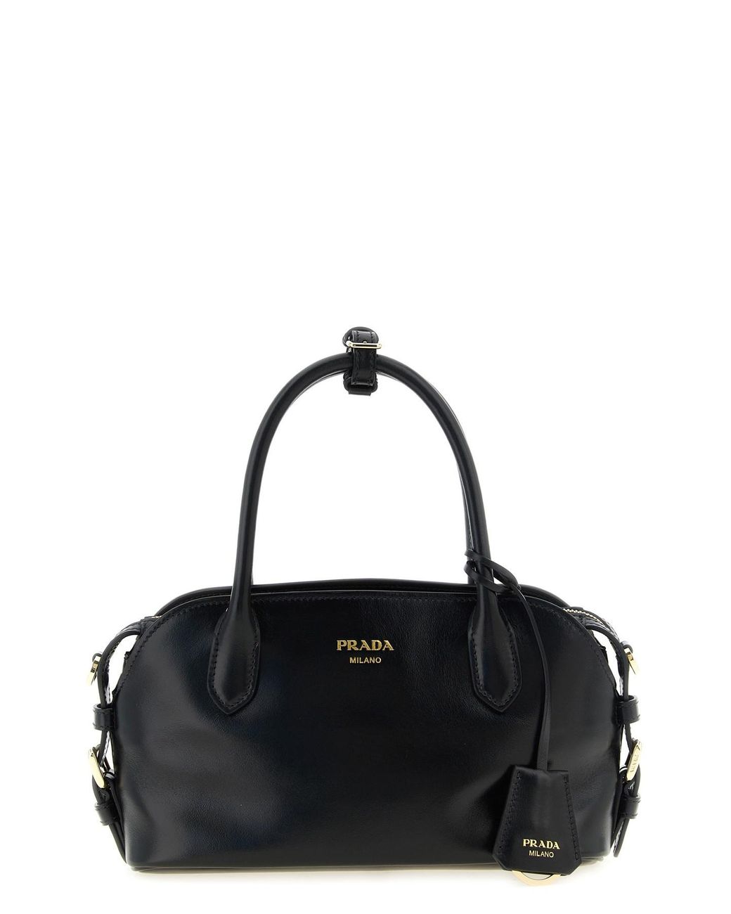 Prada Black Softy Lux Handtasche