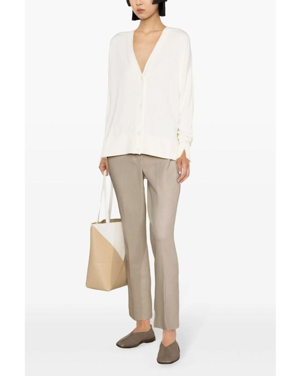 Max Mara Gray 'Fatina' Trousers