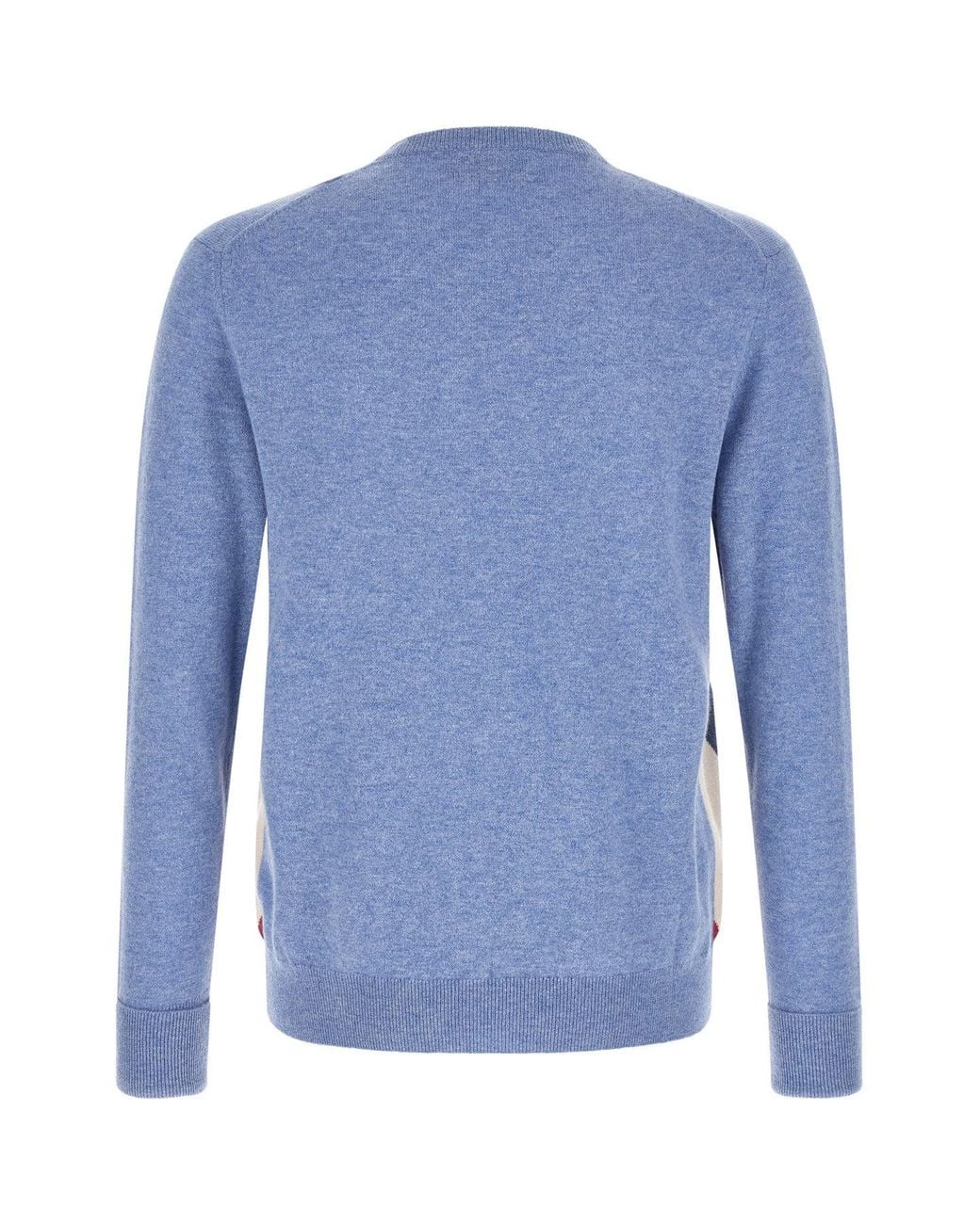 Ballantyne Blue Diamond Intarsia Sweater for men