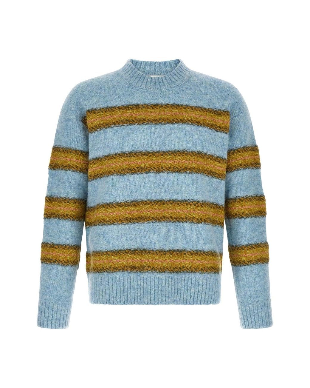 Dries Van Noten Blue Master Sweater for men