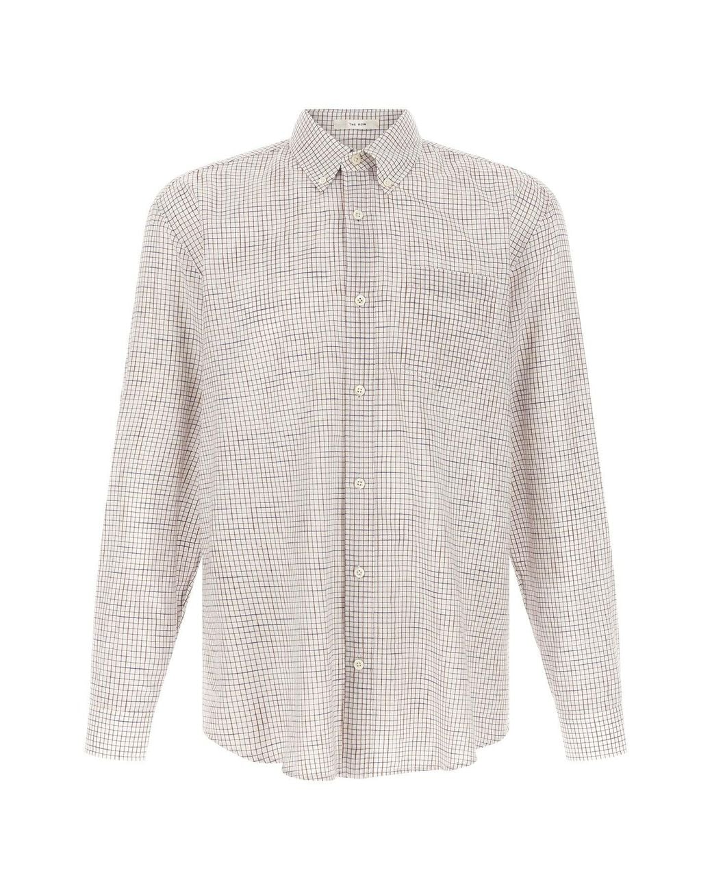 The Row White Shirt With Button-Down Collar for men