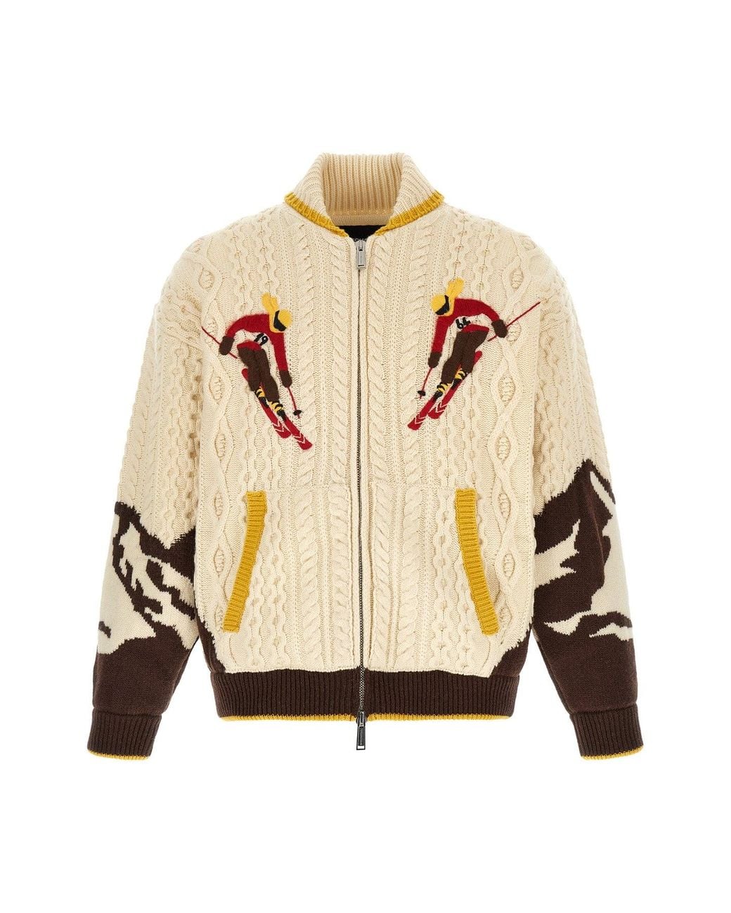 DSquared² Natural Cardigan 'Snowy Dream' for men