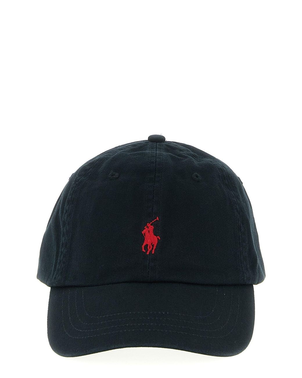 Polo Ralph Lauren Black Logo Embroidery Cap for men