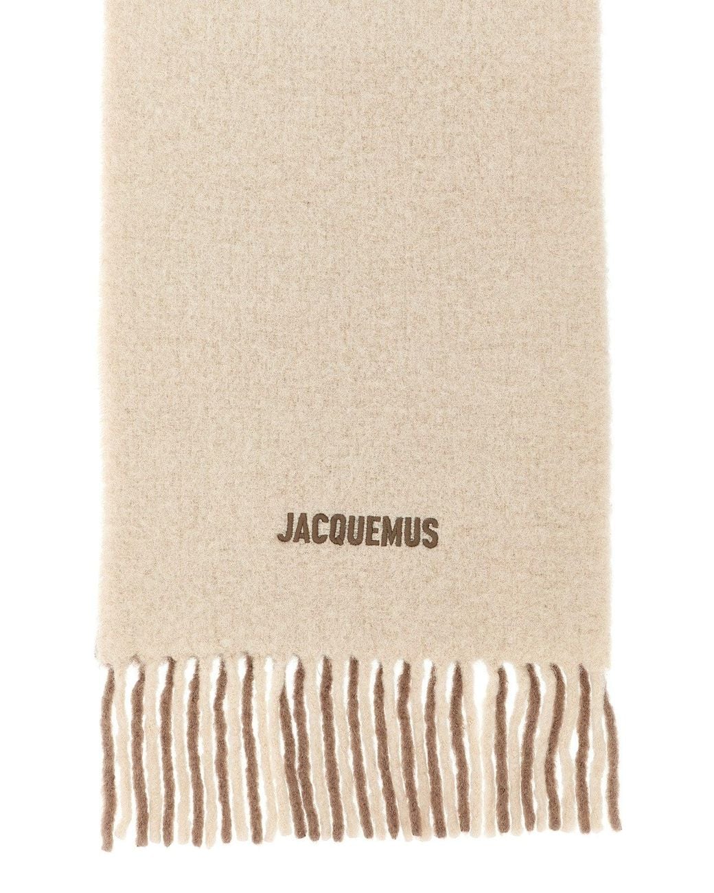 Jacquemus Natural The 'L'Echarpe Moisson' Scarf