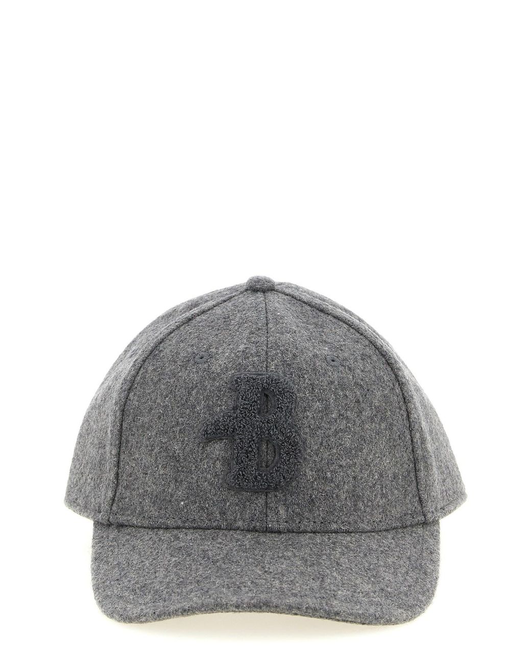 Ballantyne Gray Monogram Patch Cap for men