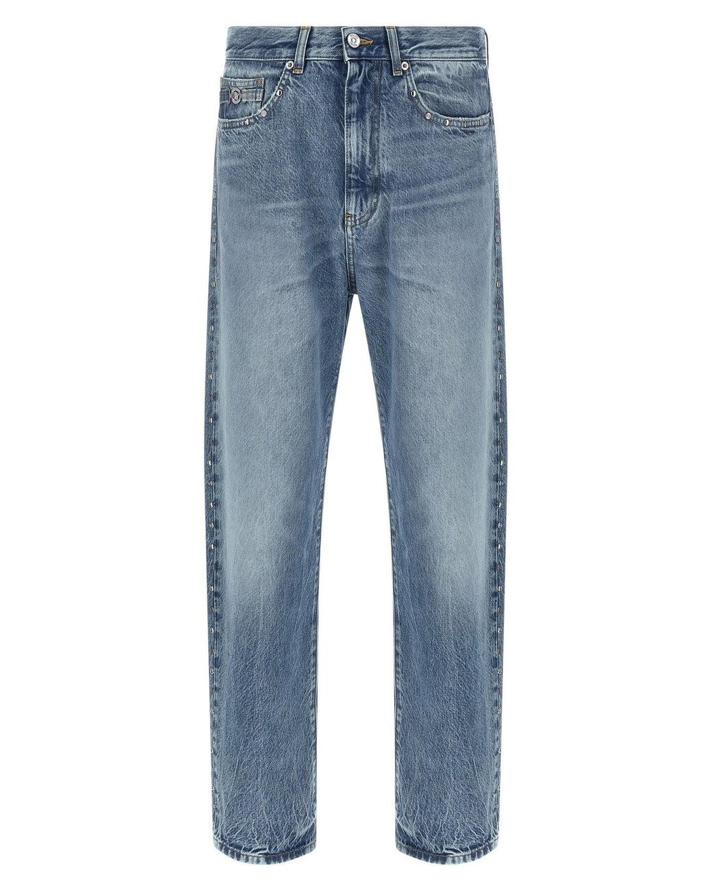 Versace Blue Jeans 'Studded' for men