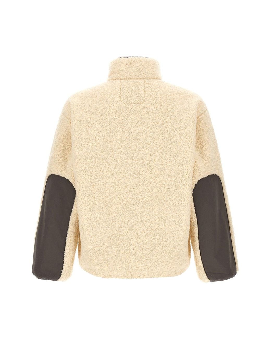 Maison Kitsuné Natural Bouclé Fleece Jacket for men