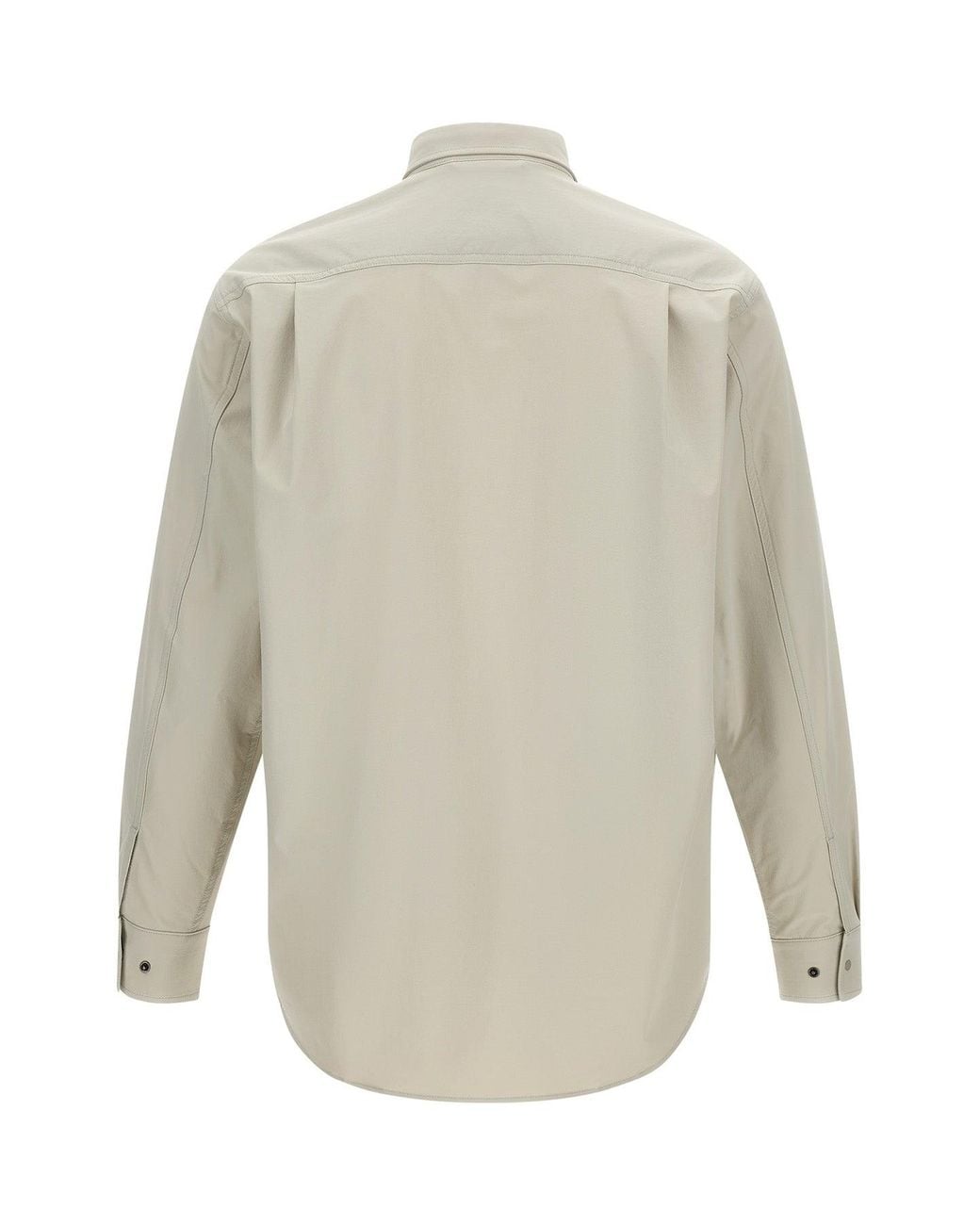 Snow Peak White Water-Repellent Stretch Shirt for men
