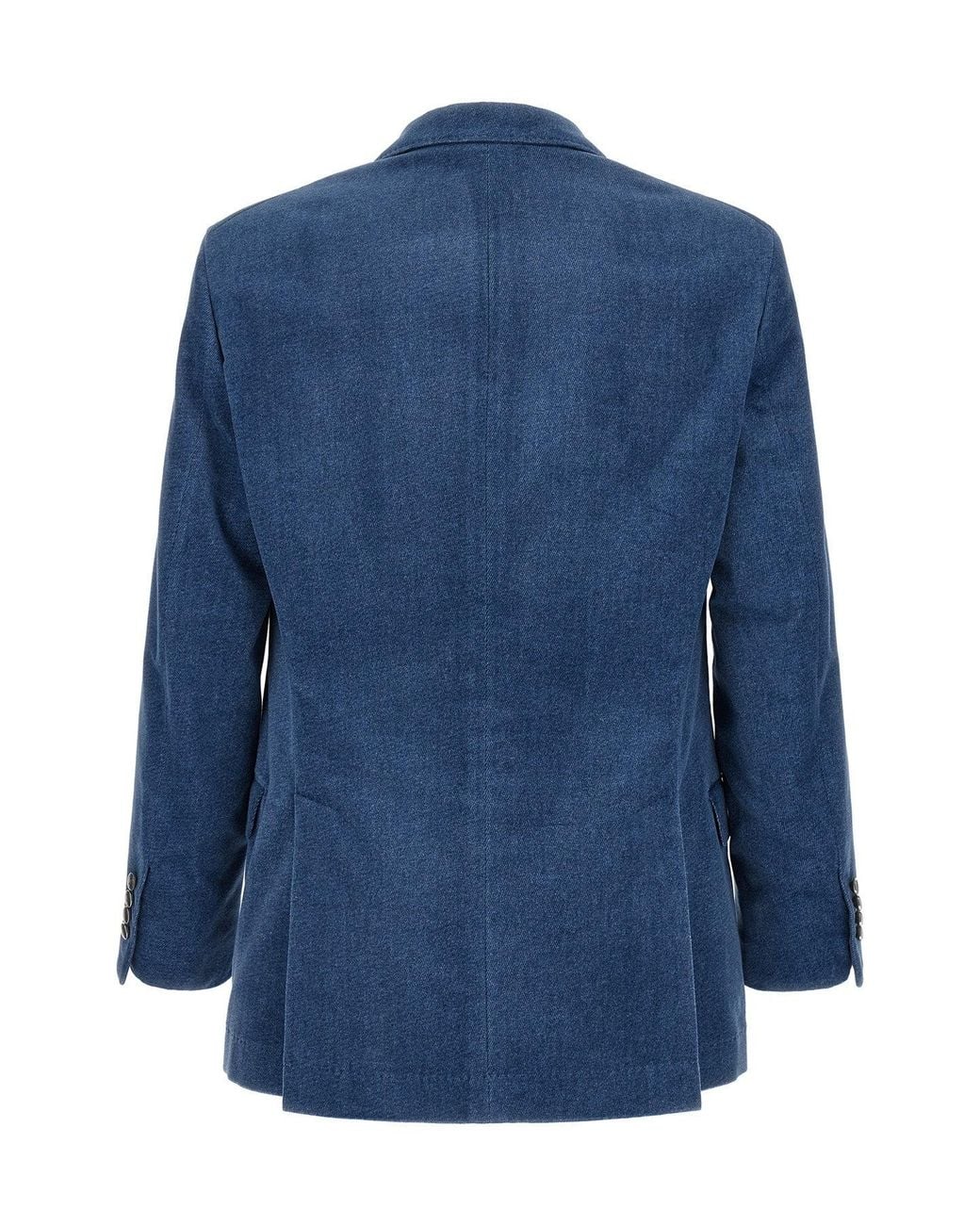 Brunello Cucinelli Blue Blazer 'Tailor' for men