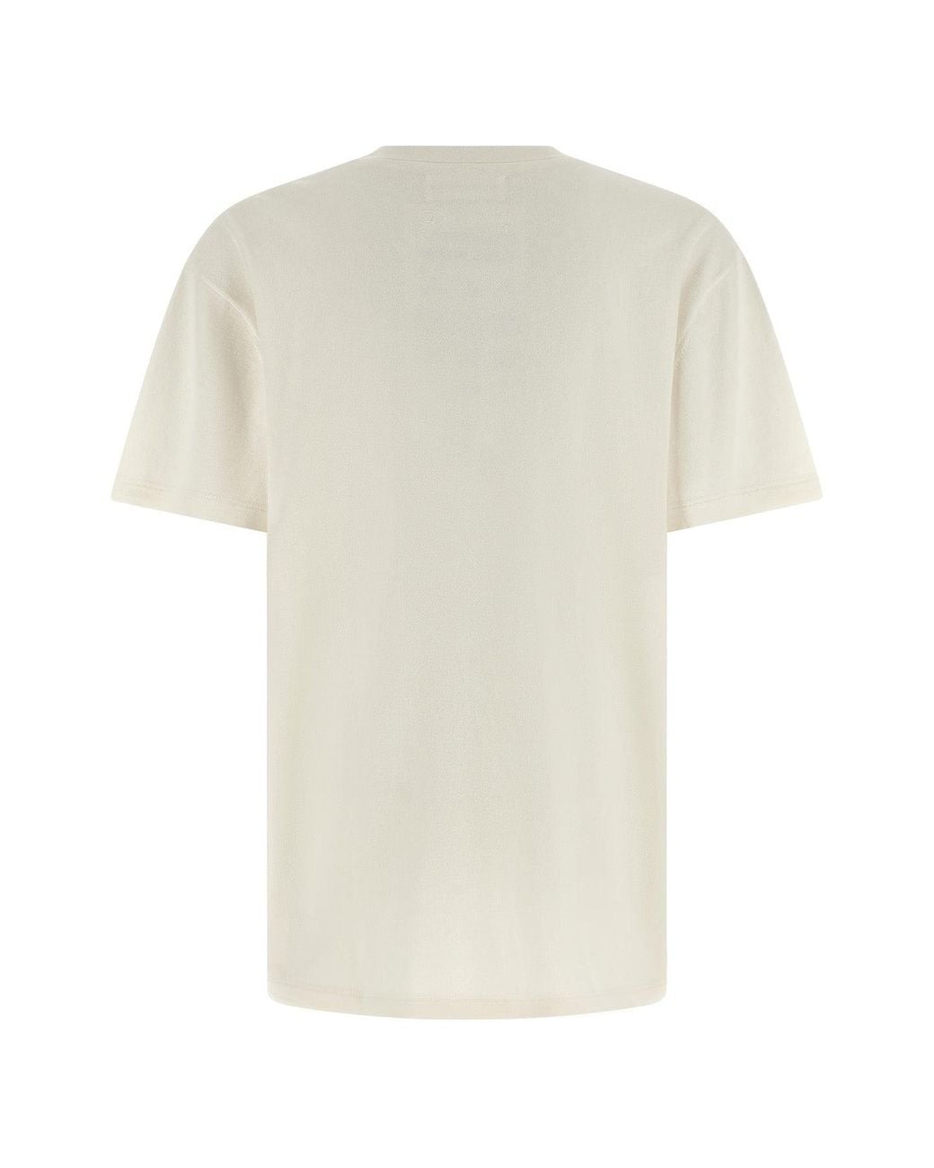 Extreme Cashmere White N°269 Rik T-Shirt With Embroidered Detail for men
