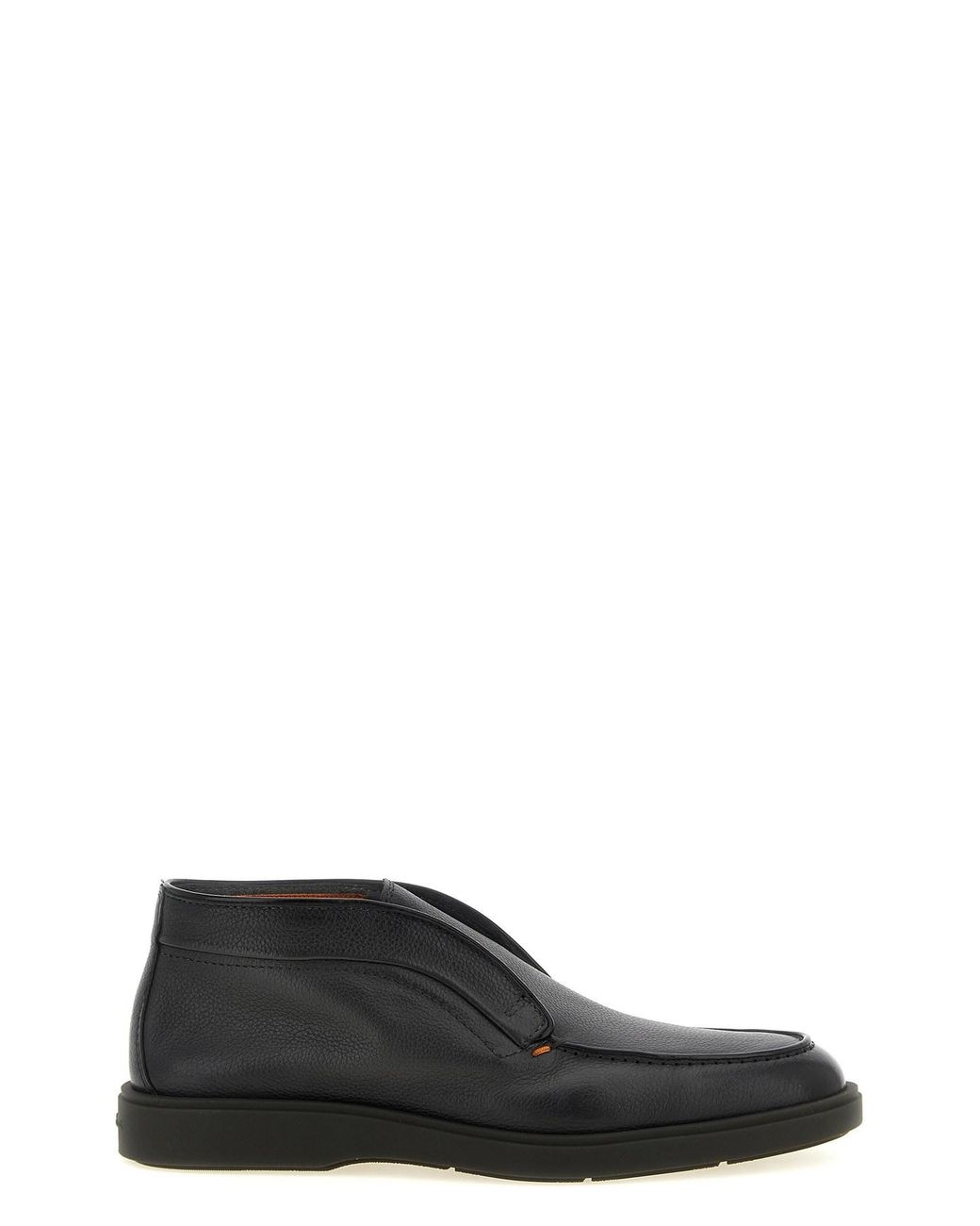Santoni Black 'digits' Ankle Boots for men