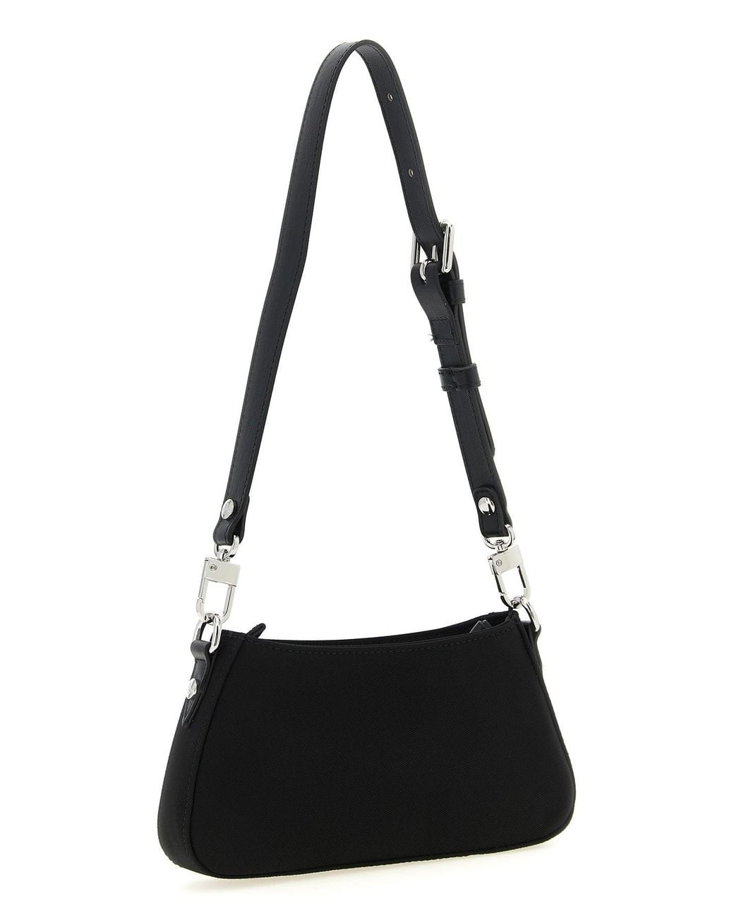 Vivienne Westwood Black Shoulder Bag With Metal Hardware