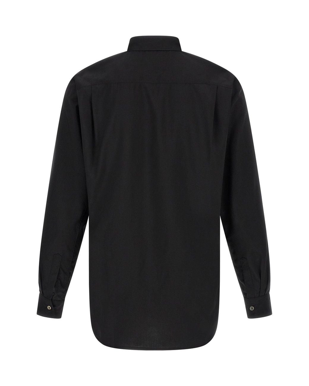 Comme des Garçons Black Embellished Panel Shirt for men