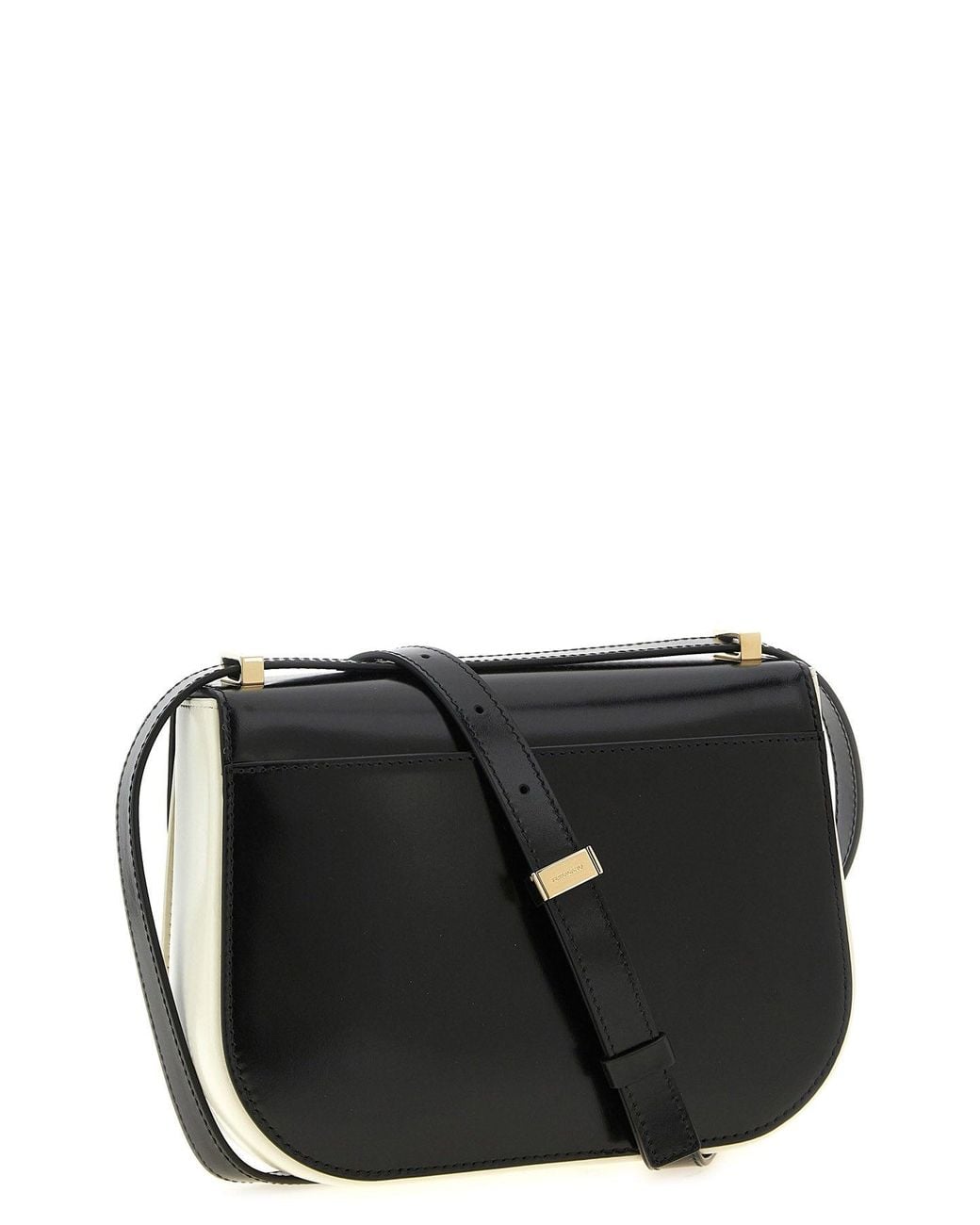 Ferragamo Black North-South Double Gancini (Xs) Crossbody Bag