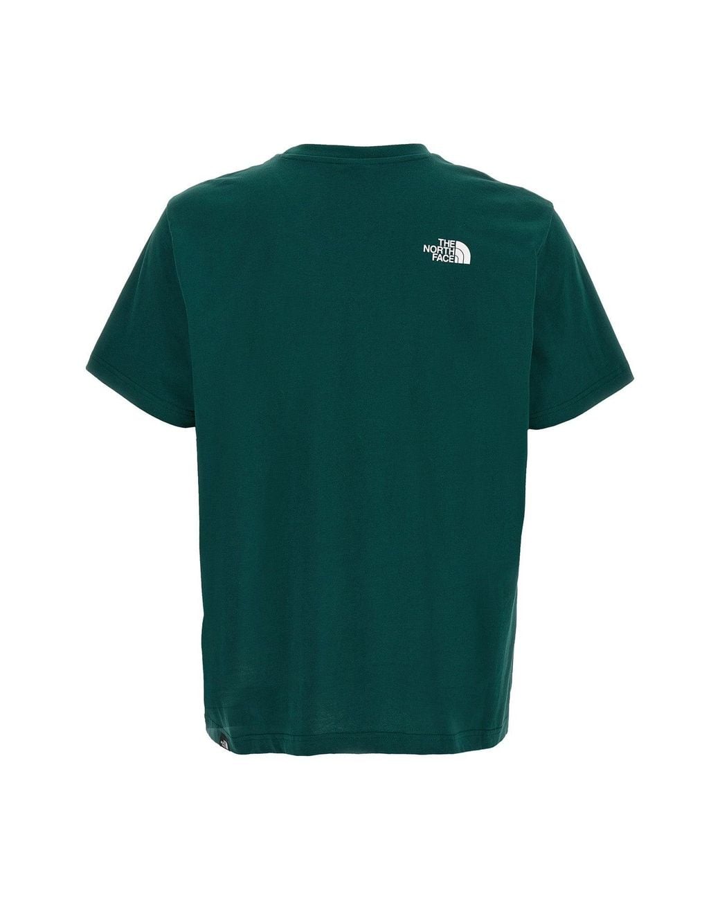 The North Face Green 'Simple Dome' T-Shirt for men