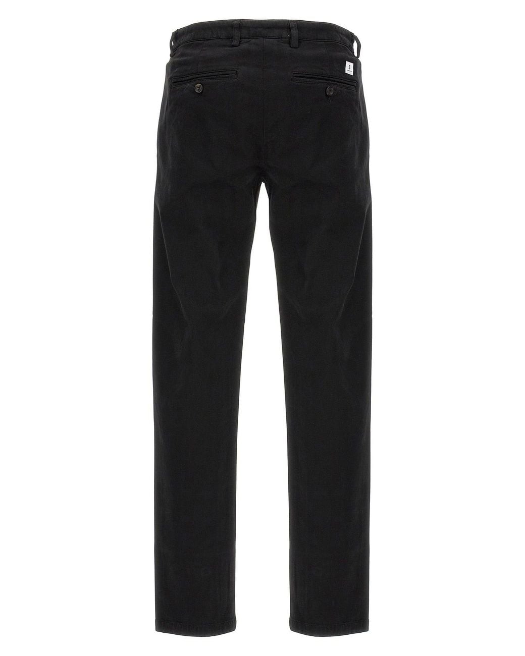 Department 5 Black 'Mike' Trousers for men