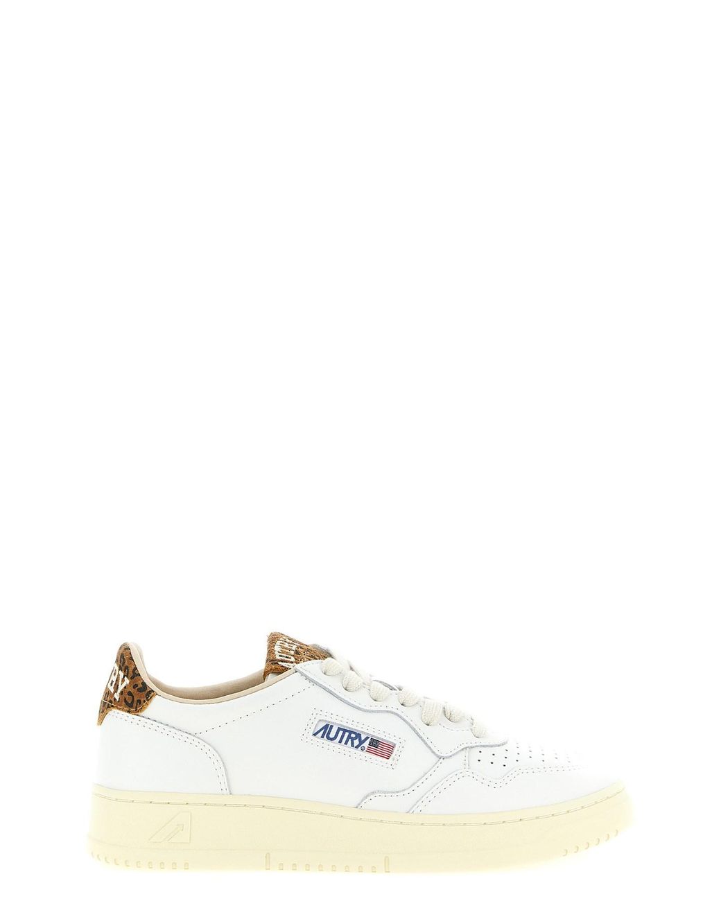Autry White 'medalist Low' Sneakers