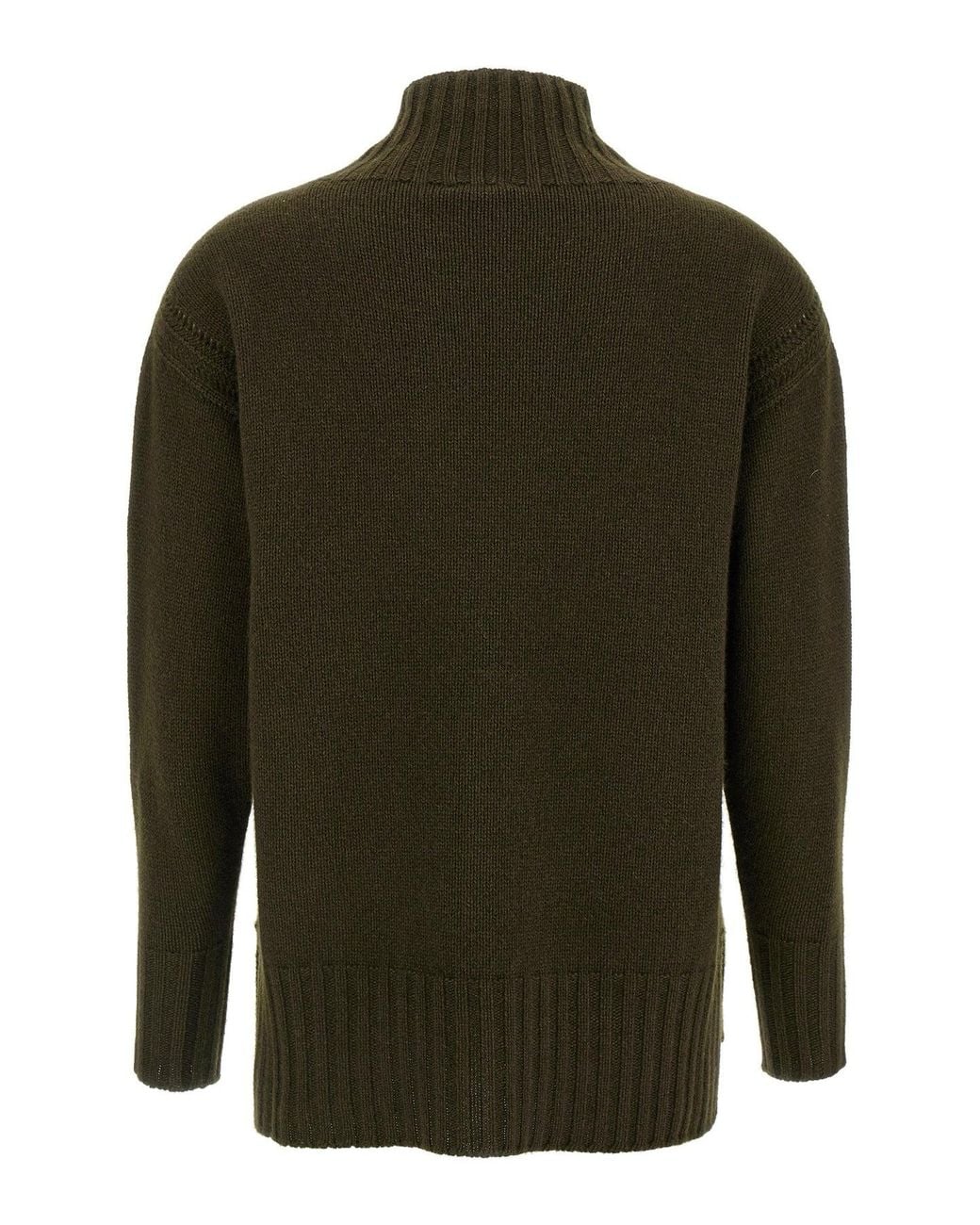 Tom Ford Green 'Wholegarment Chunky' Sweater