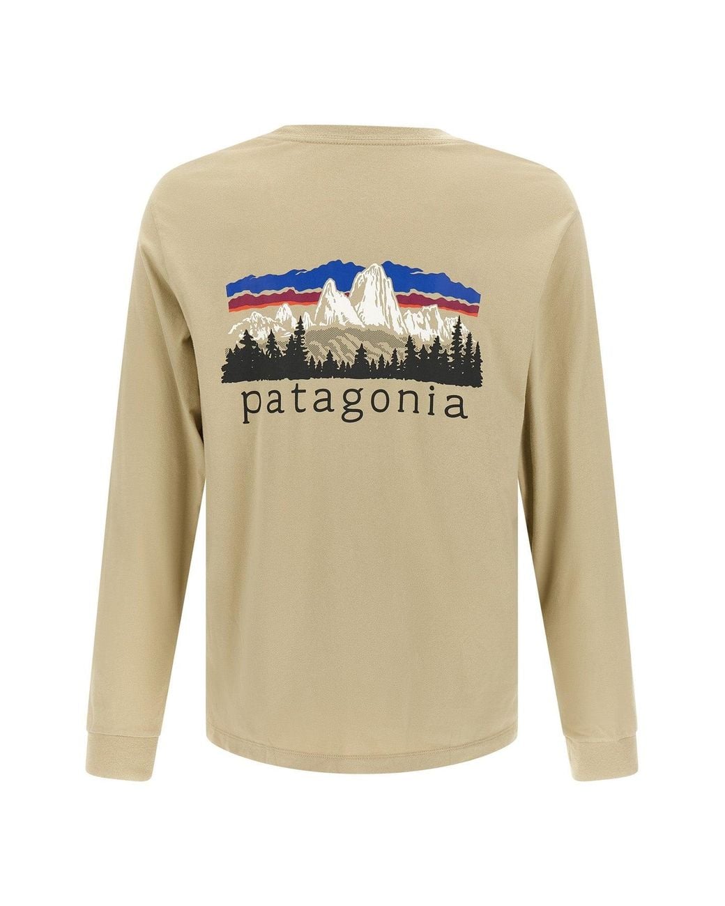 Patagonia Natural Long-Sleeved T-Shirt for men