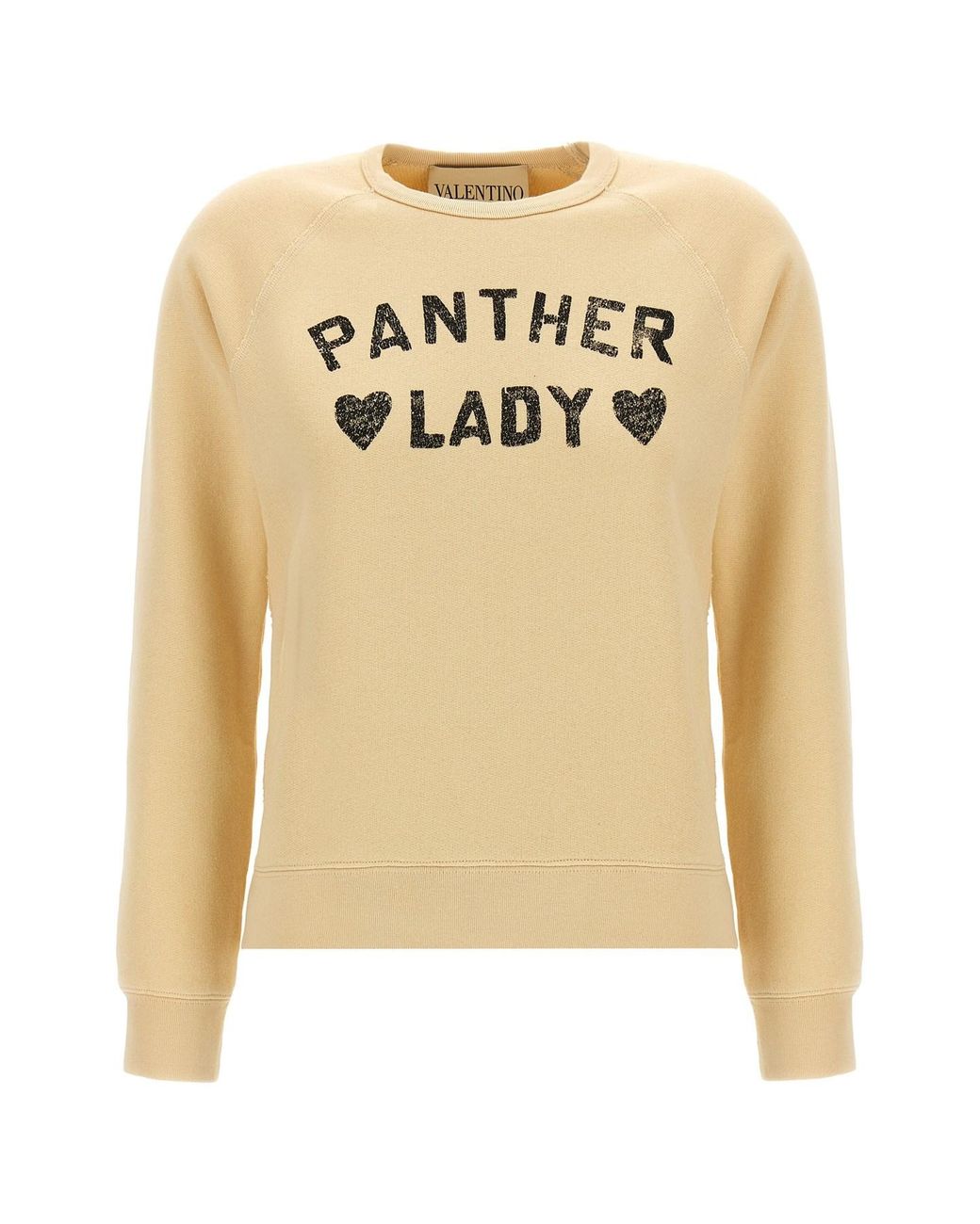 Valentino Garavani Natural 'panther Lady' Sweatshirt
