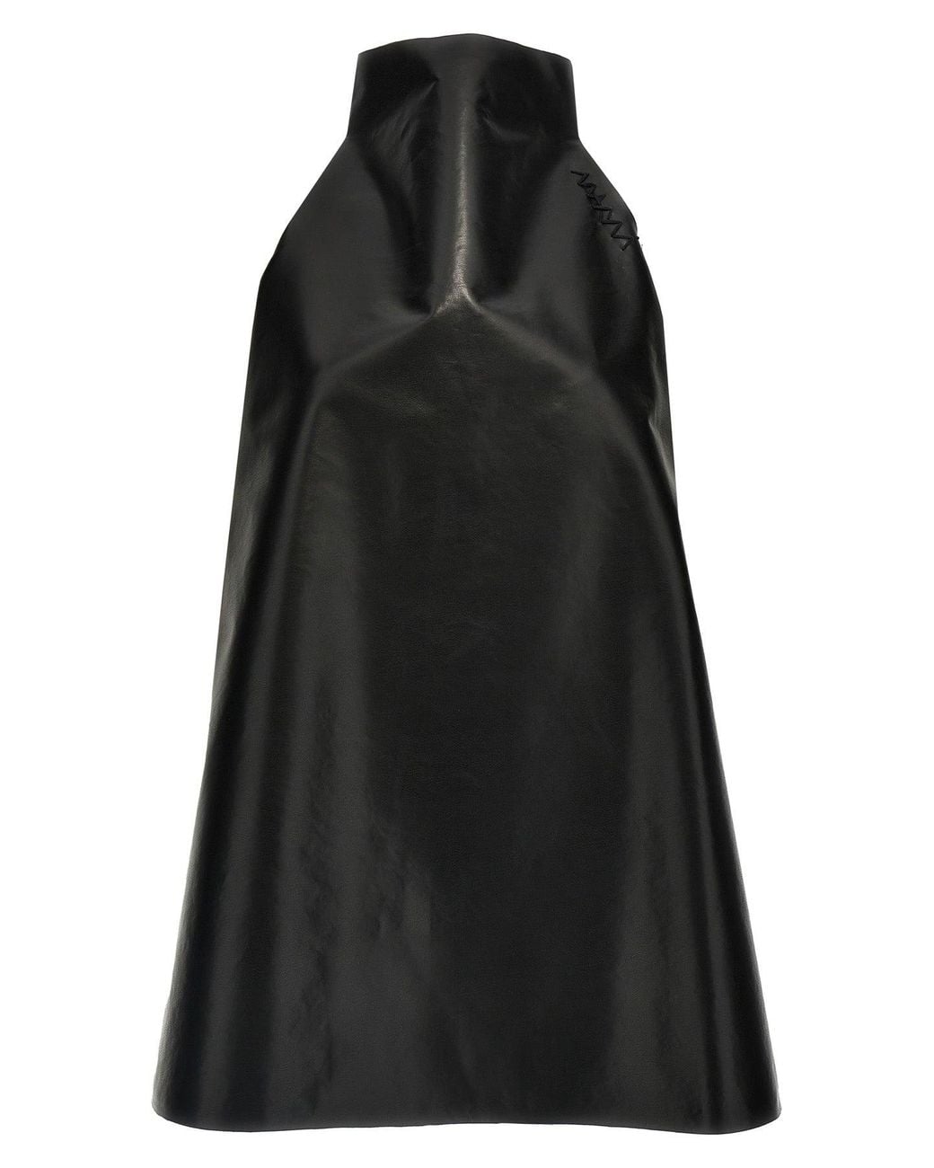 Marni Black 'Two-Tone Trapeze' Dress