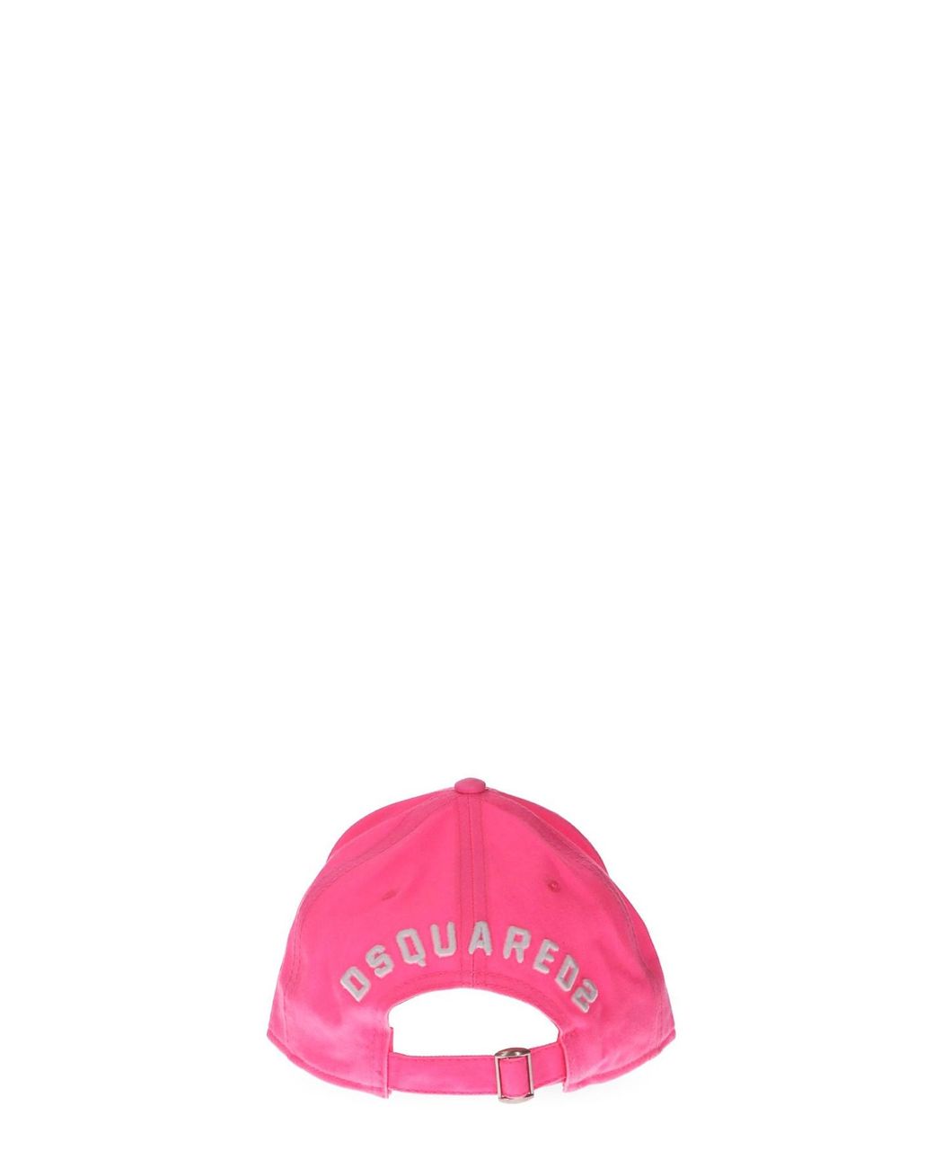 Cotton Canvas Baseball Hat in Fuchsia 