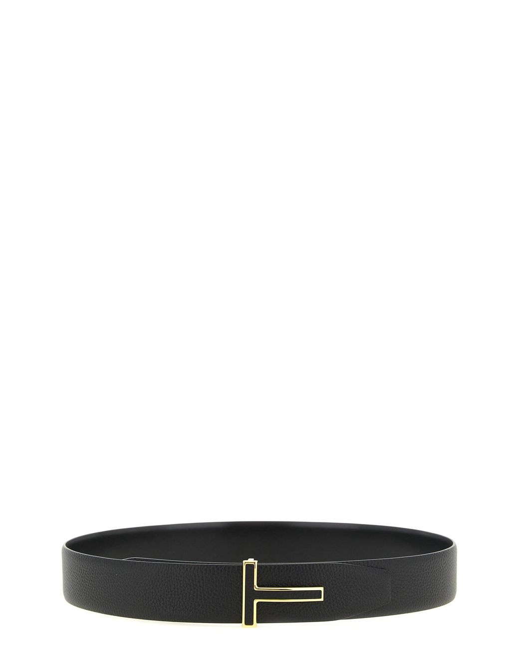 Tom Ford Black 'icon' Reversible Belt for men