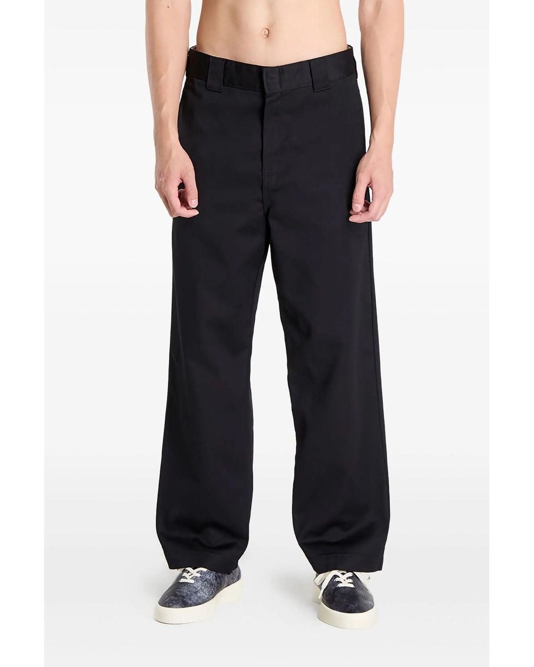 Carhartt Black Craft Relaxed Fit Trousers for men
