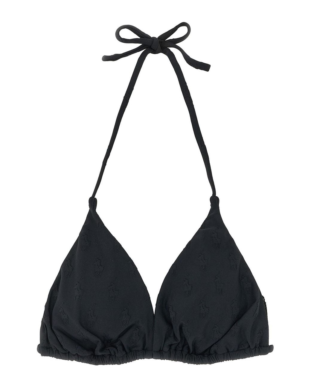 Polo Ralph Lauren Black 'ricky' Bikini Top