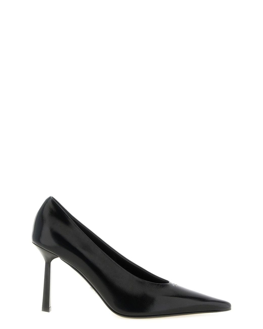 Prada Black Leather Pumps