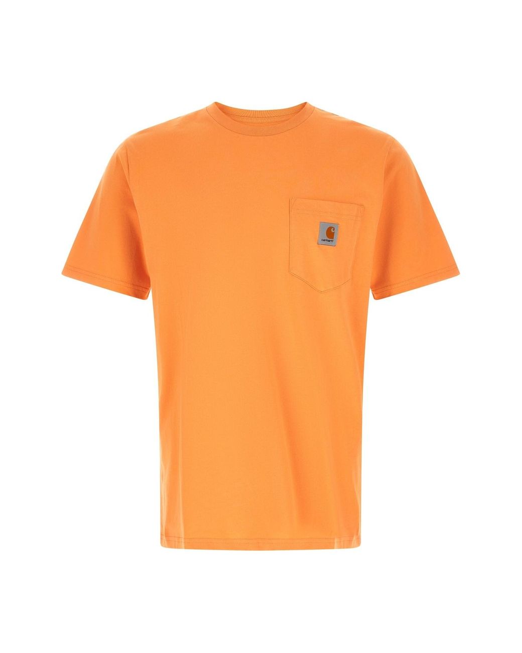 Carhartt Orange 'pocket' T-shirt for men