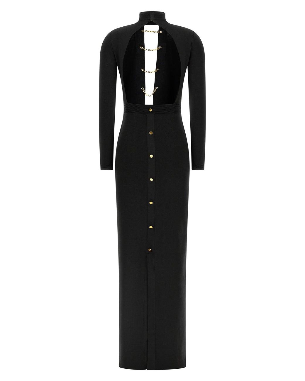 Elisabetta Franchi Black Dress Carpet'