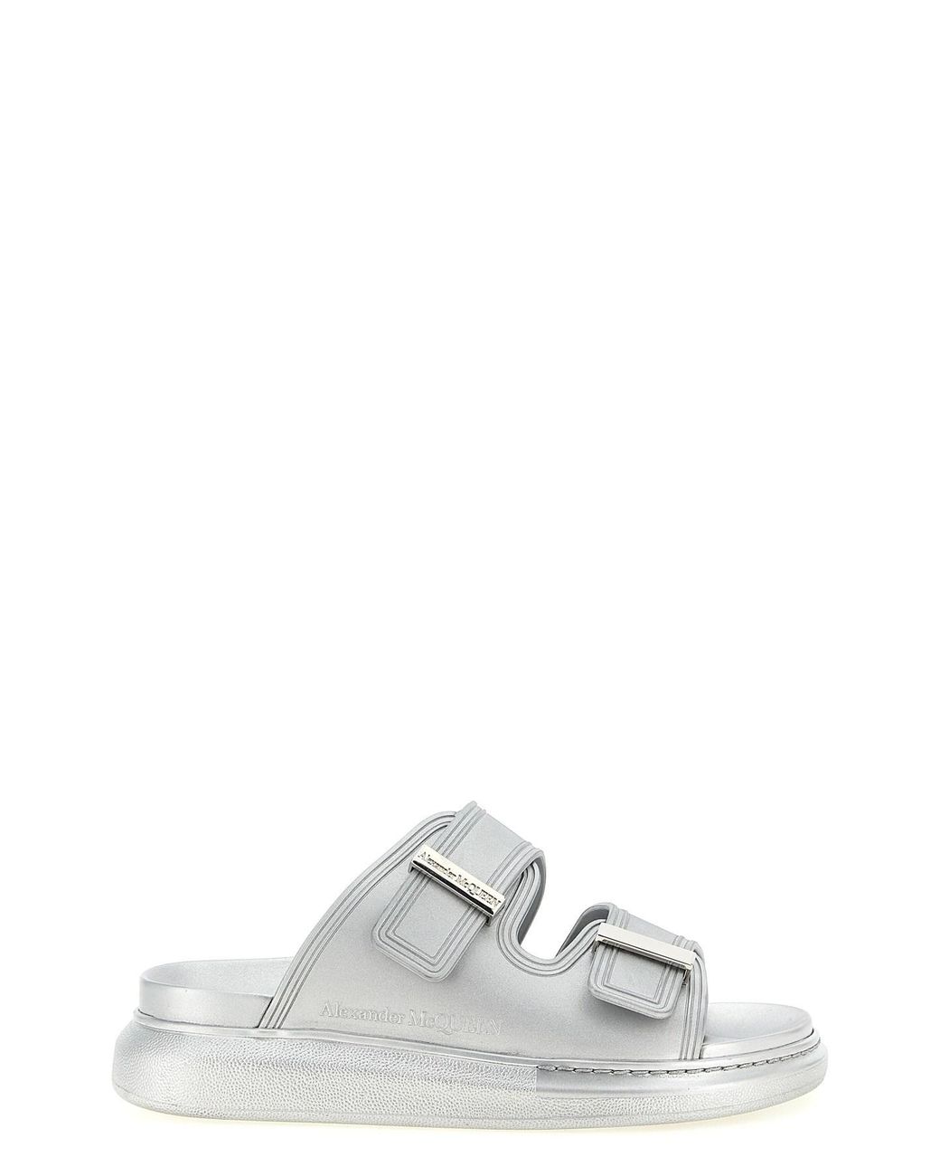 McQueen White 'hybrid' Sandals