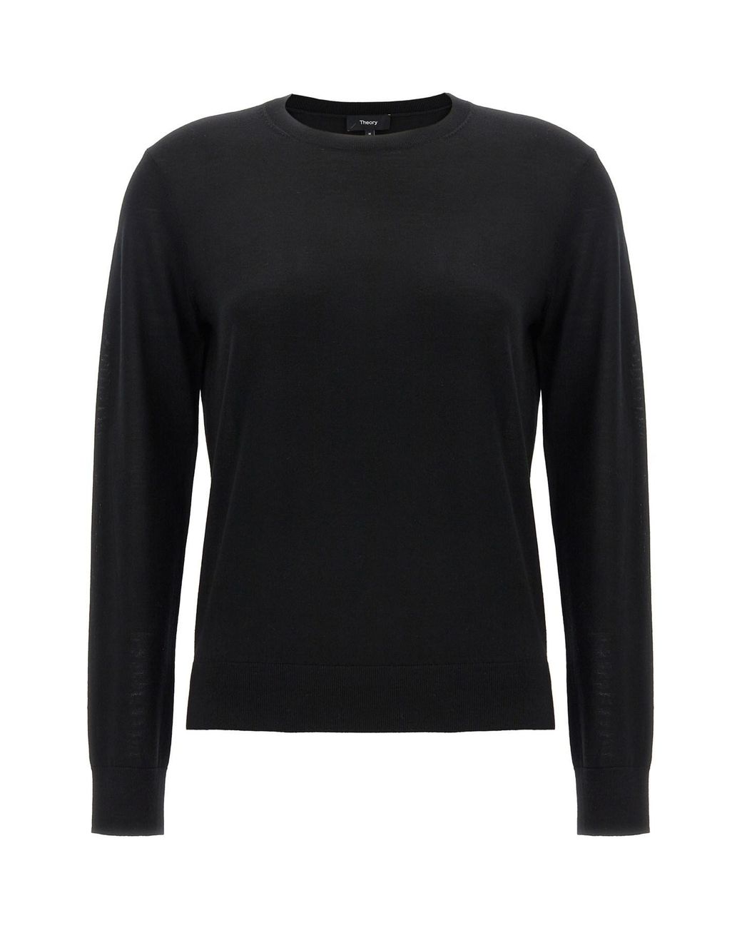 Theory Black Basic Sweater