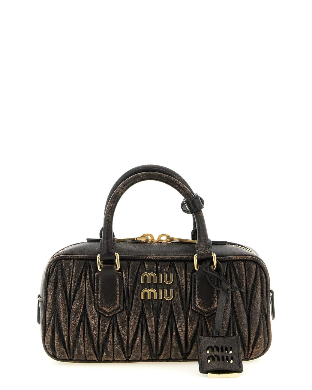 Miu Miu Black 'arcadie' Handbag
