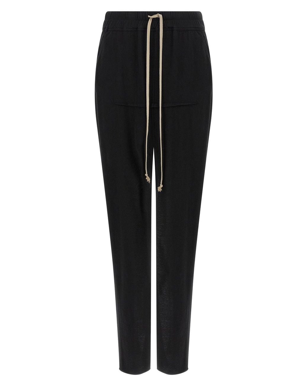 Rick Owens Black Skirt Deep Slit Detail