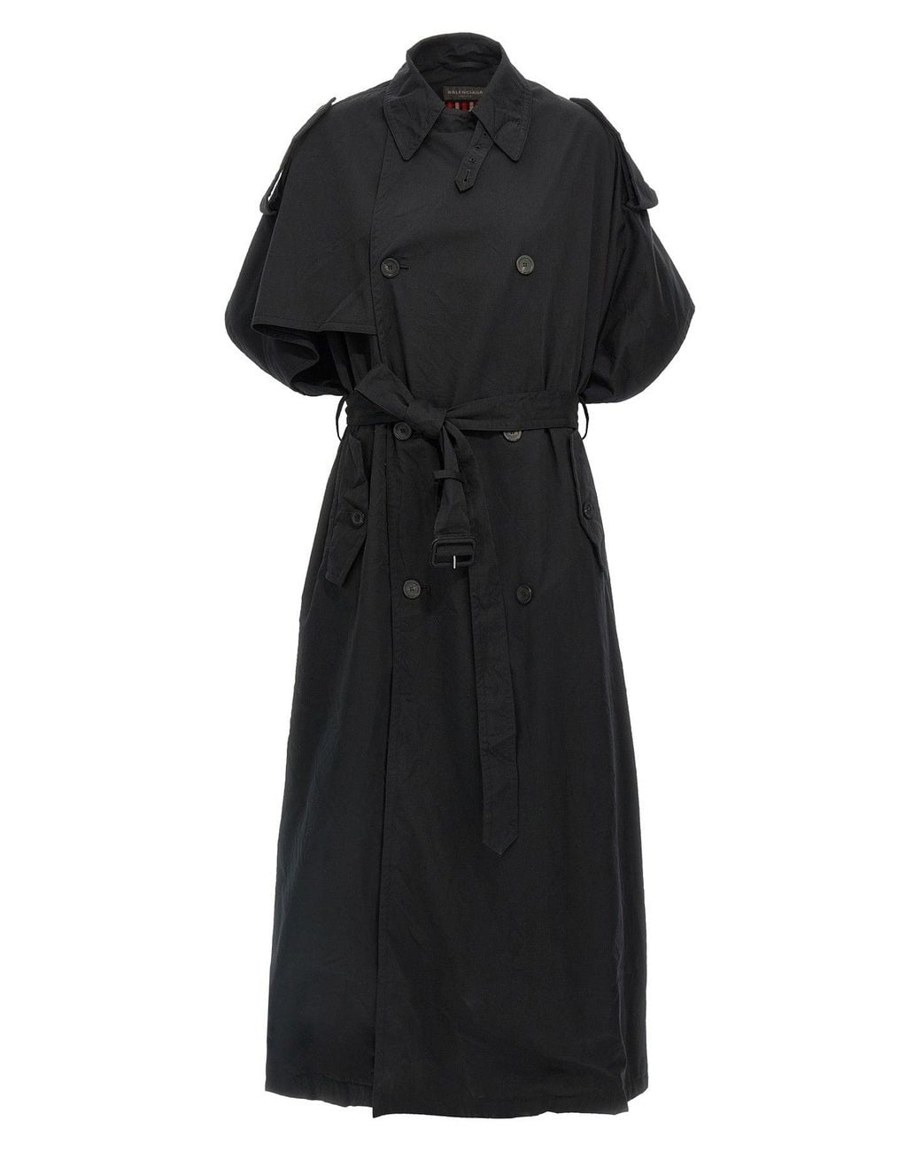 Balenciaga Black Trench 'Stola'