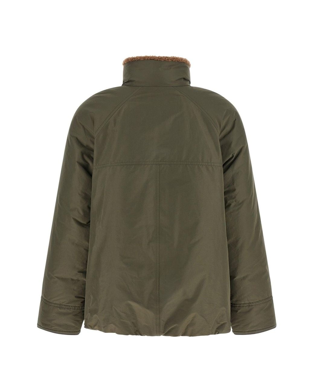 Brunello Cucinelli Green Padded Jacket