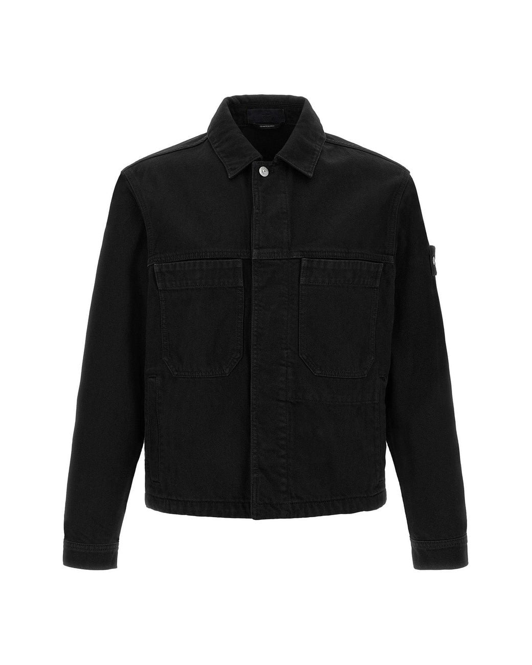 Stone Island Black Jacket '4100006' for men