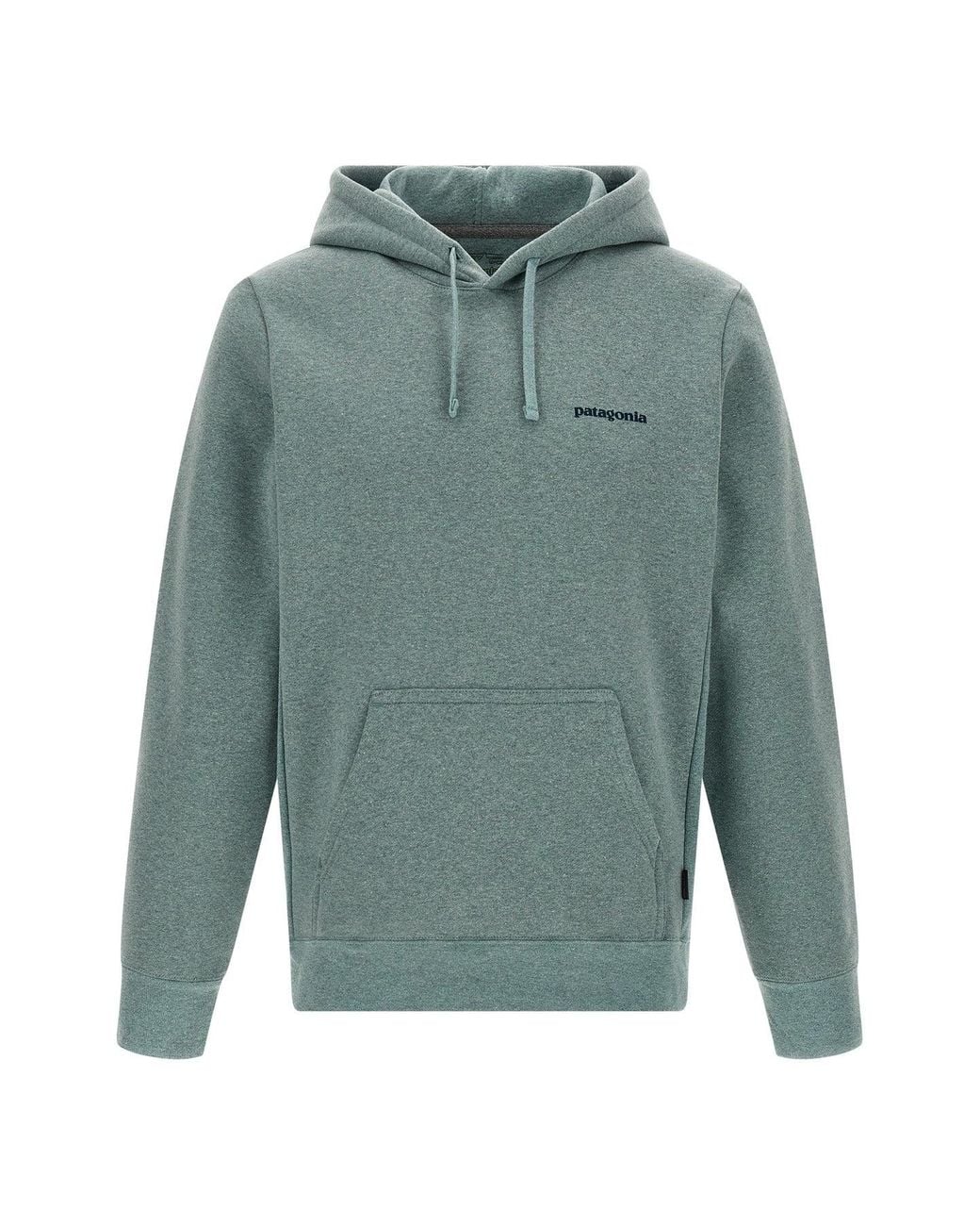 Patagonia Green Hoodie With Graphic Print for men