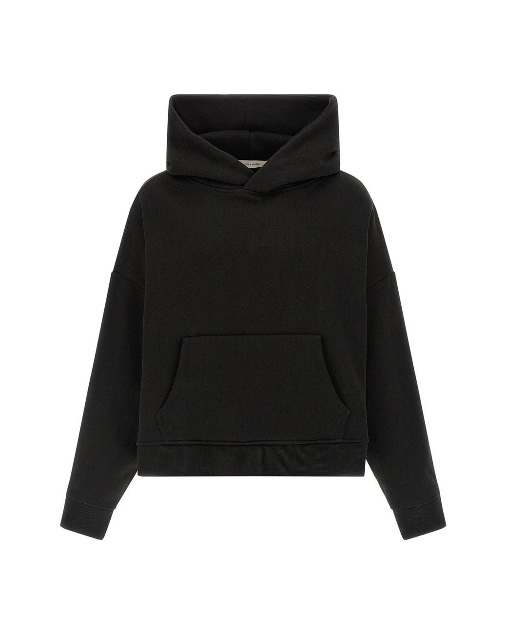 Entire studios Black 'Heavy' Hoodie for men