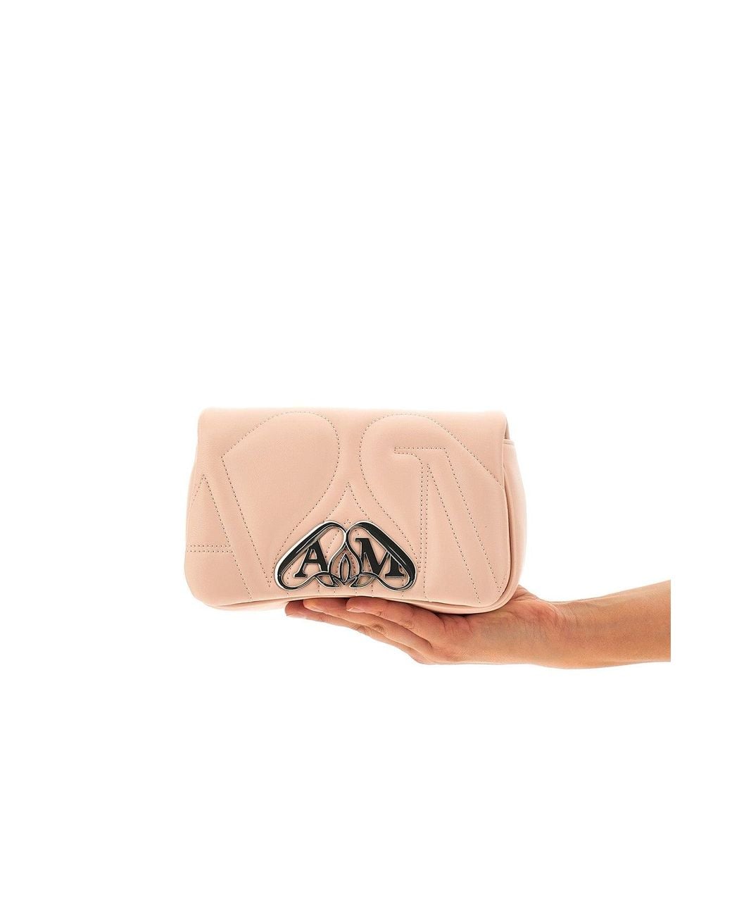 McQueen Natural Crossbody Bag 'The Mini Seal'
