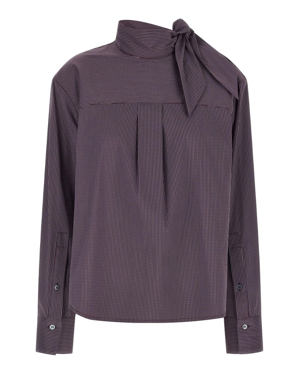 Tela Purple 'zafrina' Blouse