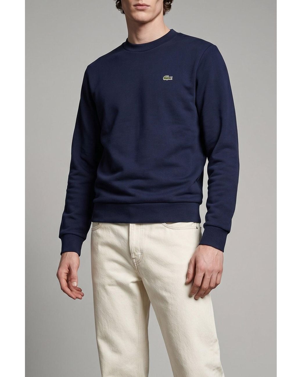 Lacoste Blue 'Coccodrillo' Sweatshirt for men