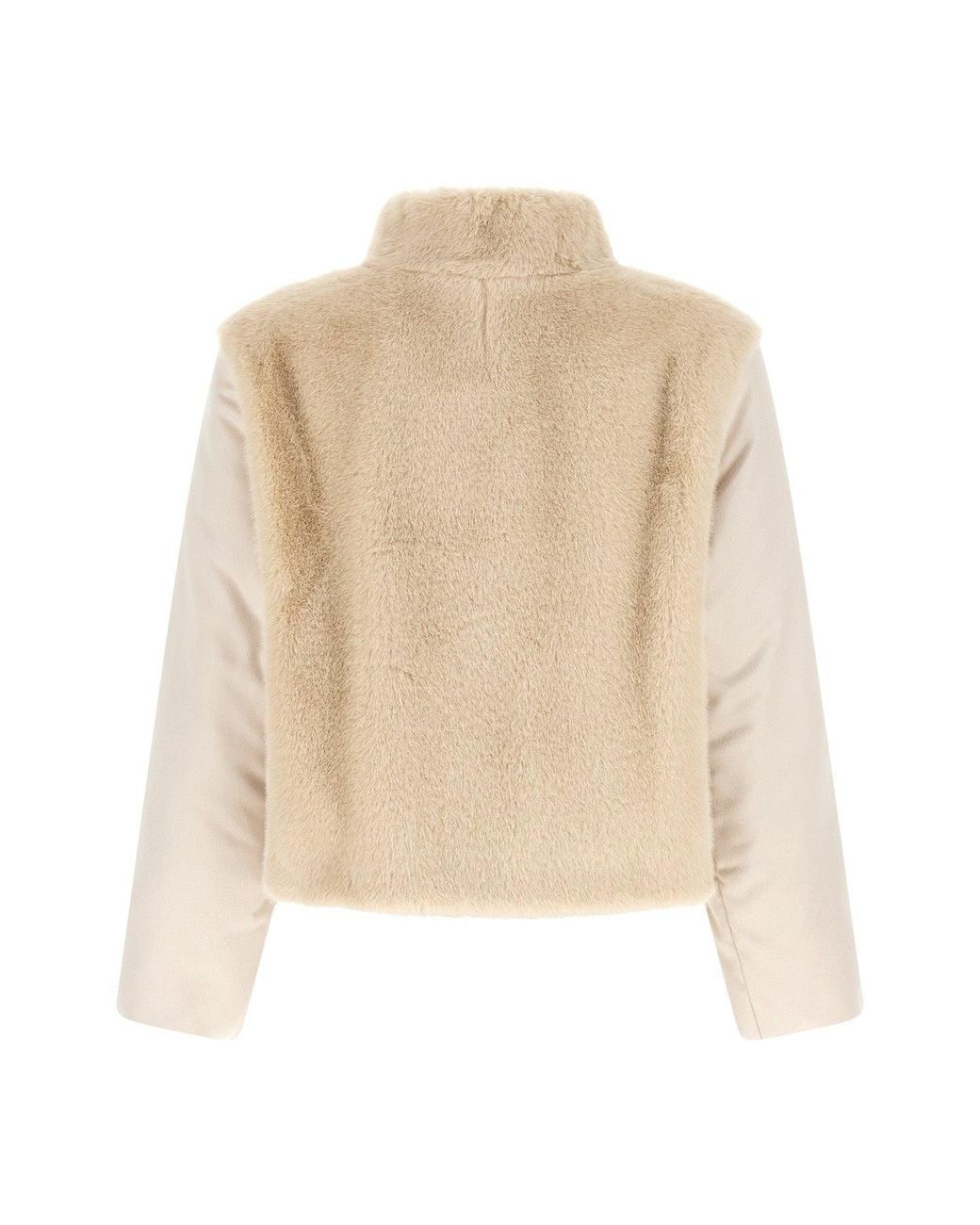 Herno Natural Resort Jacket With Stand Collar