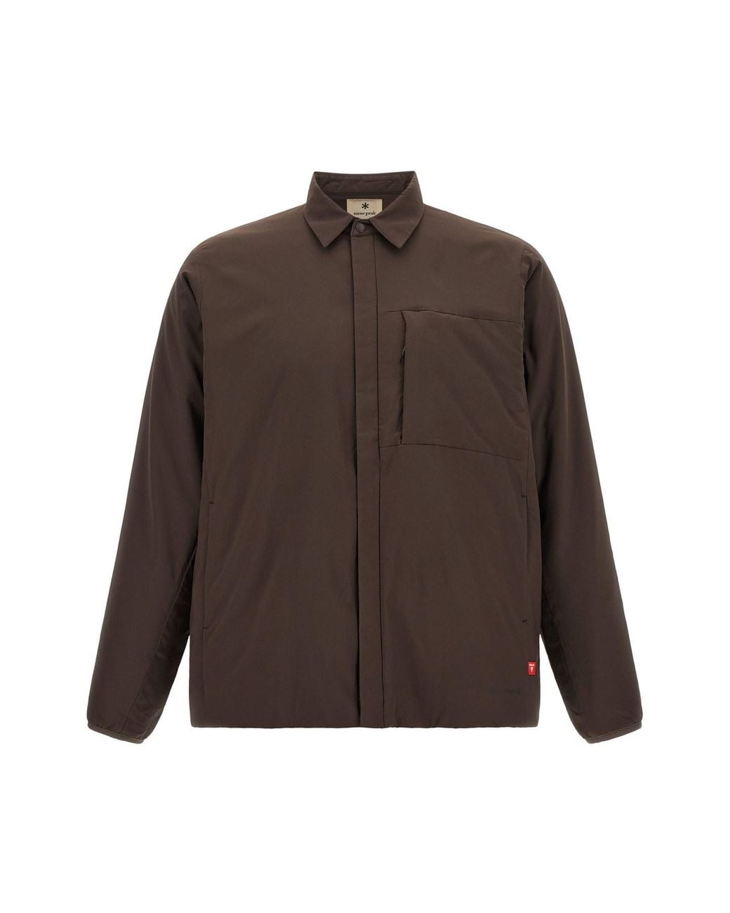 Snow Peak Brown 'flexible Insulated' Shirt for men