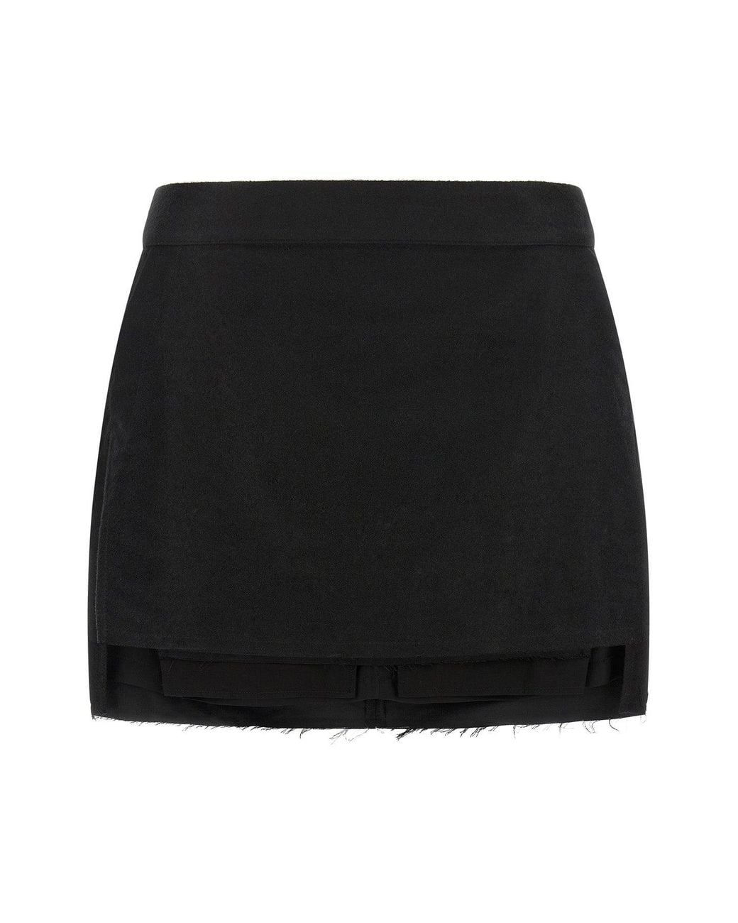 Rick Owens Black Mini Skirt