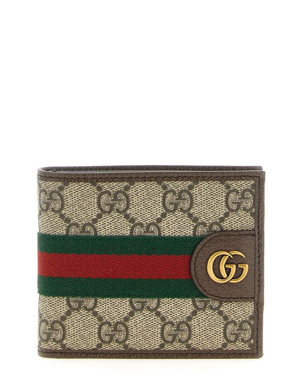 Gucci Gray 'ophidia' Bi-fold Wallet for men