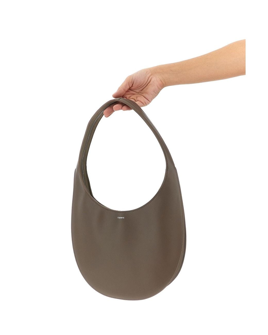 Coperni Brown 'Medium Soft Swipe' Shoulder Bag